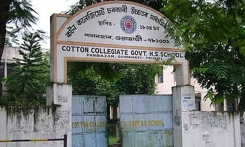 Students of Cotton Collegiate School in Guwahati Test COVID Positive