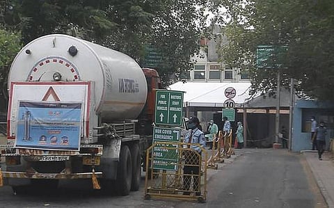 Sir Ganga Ram Hospital gets 5 tonnes of oxygen