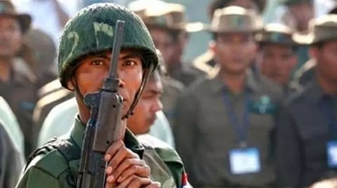 Myanmar's urban rebels train with Karen fighters