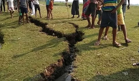 Earthquake of high magnitude rattles Assam; 2 dies of shock, several structures develop cracks