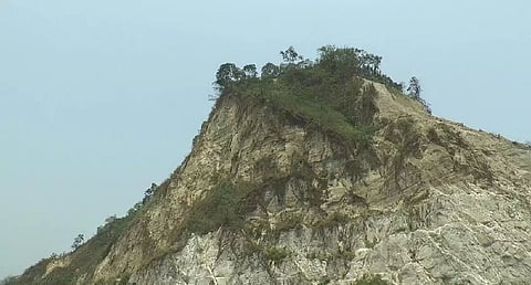 Assam earthquake: Bhairabkunda peak partially collapses