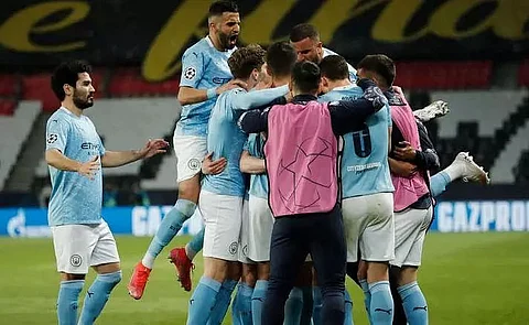 Man City fight back to beat 10-man PSG Champions League Semifinal: 1st Leg