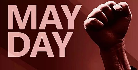 Assam Chhah Mazdoor Sangha observed May Day in Dhekiajuli