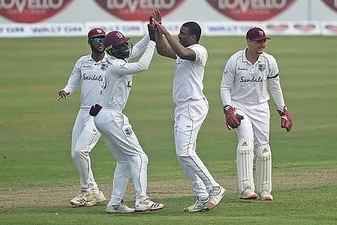 Jayawickrama's six-wicket haul helps SL secure big lead
