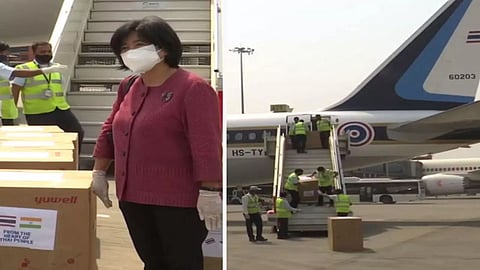 Thailand sends medical aid to India
