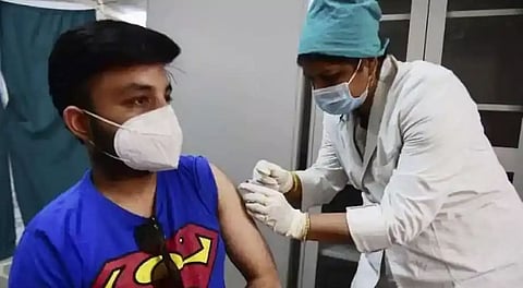 Vaccination drive for 18+ age group at Golaghat