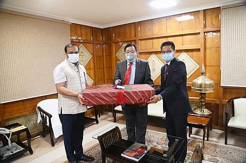 Royal Bhutanese Consul General meets Chief Minister Himanta Biswa Sarma