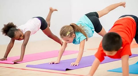 Yoga aids children with attention deficit hyperactivity disorder to focus