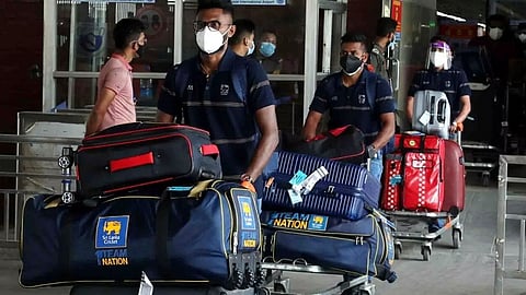 Sri Lanka arrive in Bangladesh for ODI series