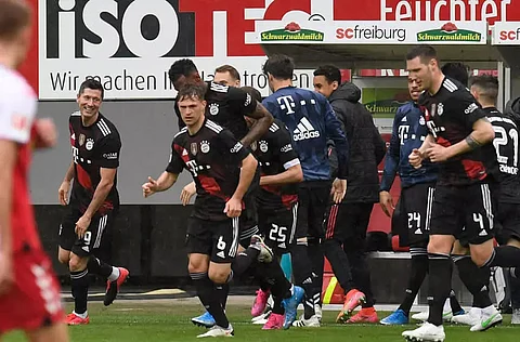 Freiburg hold Bundesliga champions Bayern Munich