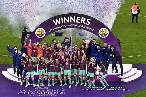 Barcelona thrash Chelsea to win Women's Champions League