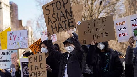 Anti-Asian hate crimes bill sent to Joe Biden for signature