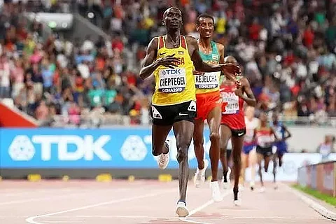 Joshua Cheptegei primed to break 3,000m world mark
