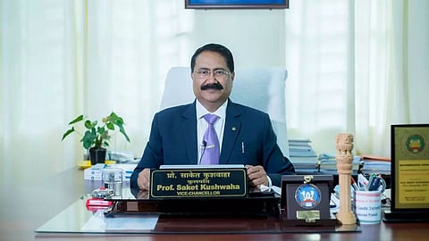 RGU VC Prof Saket Kushwaha inaugurates central library institutional repository