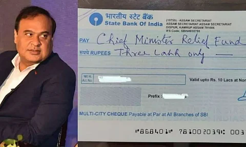 Assam CM Himanta Biswa Donates Rs 3 Lakh to CM's Relief Fund as Personal Contribution to Fight COVID
