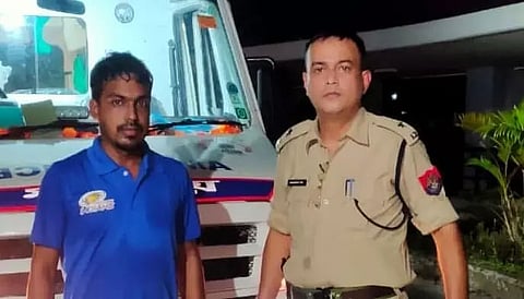 OC of Dhaligaon PS Prasenjit Das saves COVID patient's life