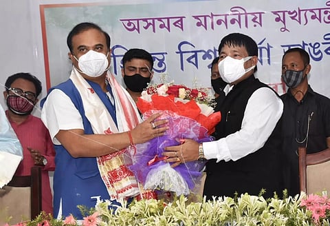 CM Himanta Biswa Sarma Visits AGP Office in Ambari