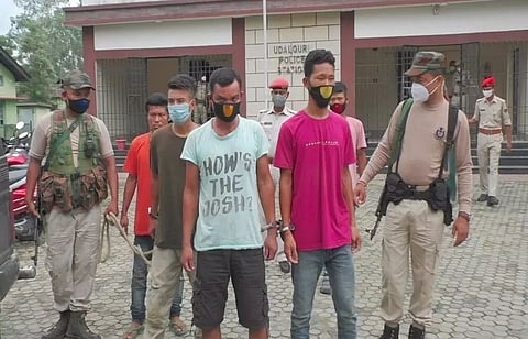 Udalguri Police Arrested 7 National Liberation Front of Bodoland (NLFB) Cadres