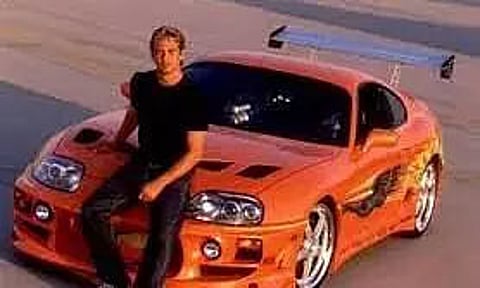 Fast & Furious Star Paul Walker's Toyota Supra from the Movies is up for Auction
