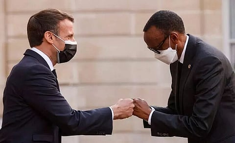 French President Emmanuel Macron in Rwanda in bid to normalise ties