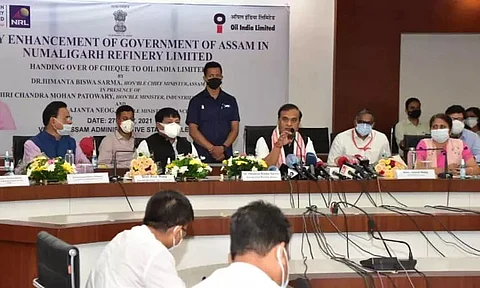 OIL Supports Assam Health Infrastructure to Help in COVID Vaccination Drive