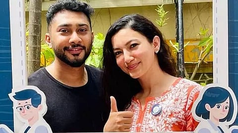 Gauahar Khan urges all to help their staff get vaccinated