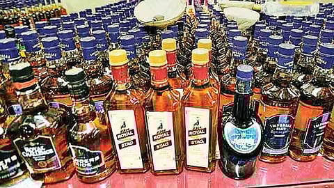 Meghalaya Police Seized Illegal Liquor from Byrnihat Outpost During Total Curfew