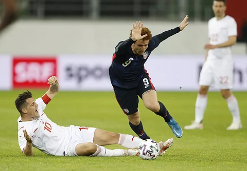 Switzerland come from behind to beat US