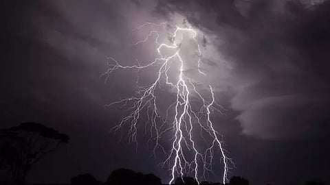 Lightning Kills one in Lakhimpur District