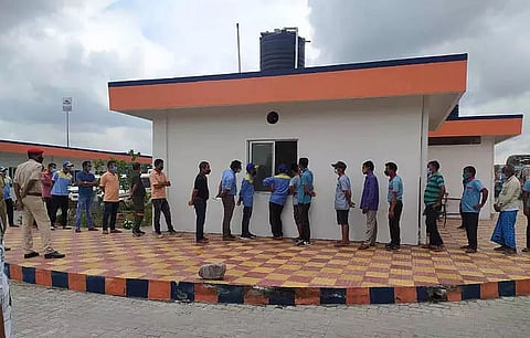 Special Vaccination Drive for Gas Agencies Staff & Petrol pumps workers Carried-out in Gossaigaon