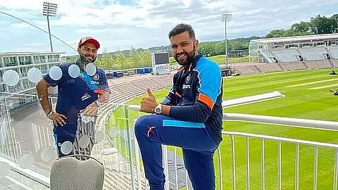 India cricket teams reach Southampton
