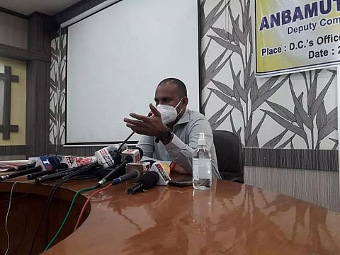 Dhubri DC apprises media of ongoing development works and COVID situation
