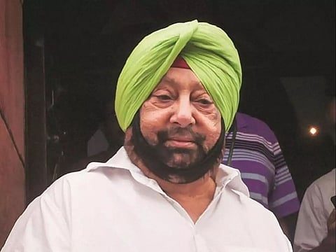 Punjab Chief Minister Amarinder Singh meets Congress panel