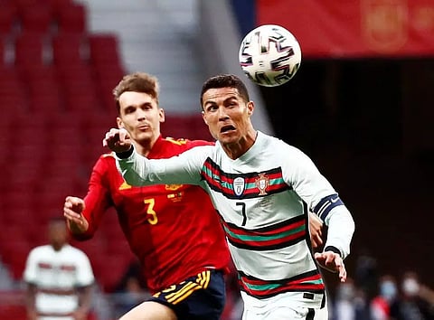 Spain, Portugal play goalless draw