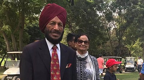 National icon and Olympian Milkha Singh stable