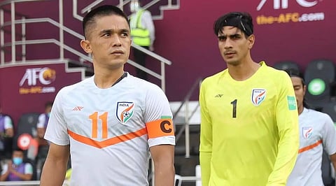 Indian football talisman Sunil Chhetri surpasses Lionel Messi