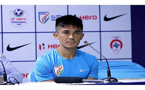 Indian football team should fight like bees do: Sunil Chhetri