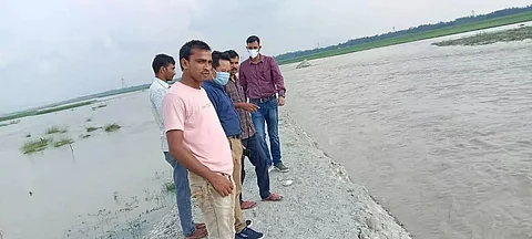 Officials assess eroded embankment in Chirang district
