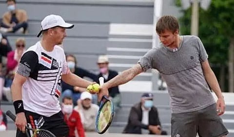Herbert-Mahut face Bublik-Golubev in men's doubles final of French Open
