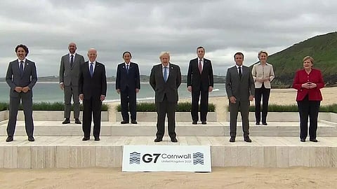 G7 adopts global infra plan in pushback to China's 'Belt and Road'