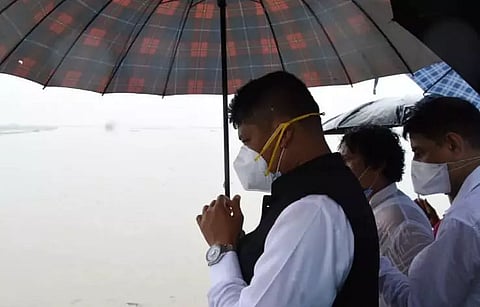 WRD Minister Pijush Hazarika visits Margherita subdivision