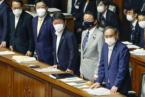 No-confidence motion against Suga's Cabinet voted down