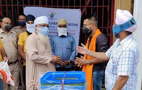 Dhubri Gurdwara Donate Materials on 415th Martyrdom Day