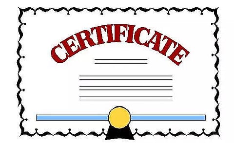 Motivational Strips Certificate for Soft Skill Trainer Simanta Goswami