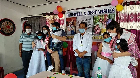 Two couples from Malta adopt four orphans in Tinsukia district
