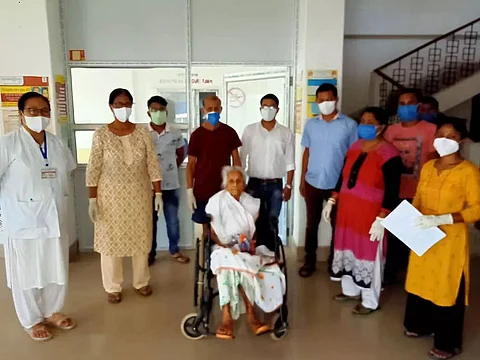 Nonagenarian Woman from Tinsukia Hemoprava Gogoi Defeats COVID