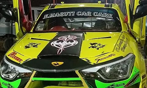 Karimganj Auto Mechanic Transforms an old Maruti Swift into a Lamborgini Replica