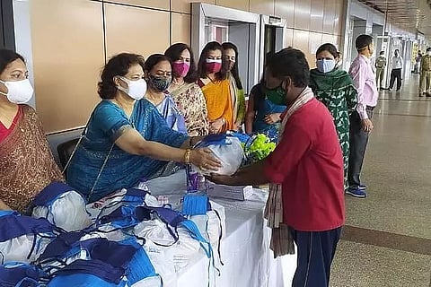 NFR Women's Welfare Organization distributes relief materials