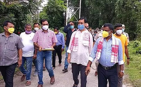 Minister Urkhao Gwra Brahma visits Chirang district to assess developmental schemes