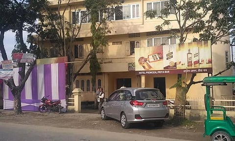Hotel in Nalbari Standing on a Drain Demolished by Nalbari Development Authority